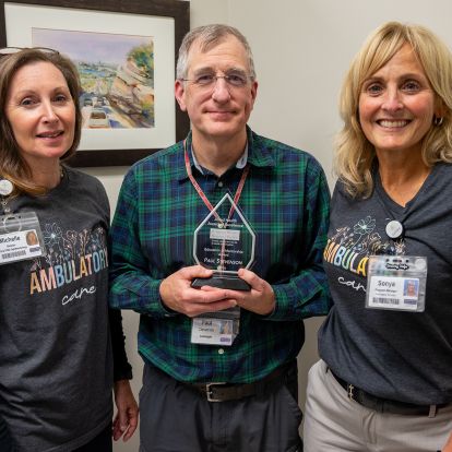 Photo of award winner Paul Stevenson