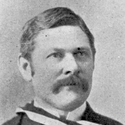 A proponent of antisepsis, Dr. Kenneth N. Fenwick's contributions were instrumental in advancing surgical and medical training at Kingston General Hospital during the mid-late 19th century. (c.1896)