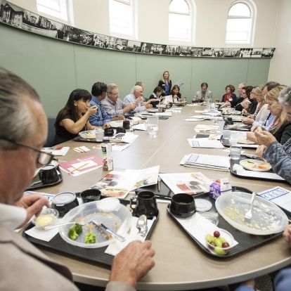 As part of their orientation session, members of our Board of Directors ordered lunch from our Steamplicity menu. They also learned about how patient satisfaction is soaring with the meals.