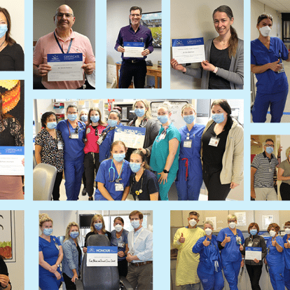 Recipients of Honour Your Caregiver gifts