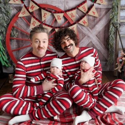 H and m online christmas pyjamas