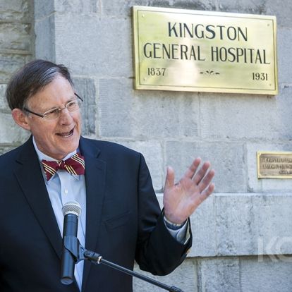 KGH Board Chair Scott Carson speaks about our hospital's role in the foundation of our nation