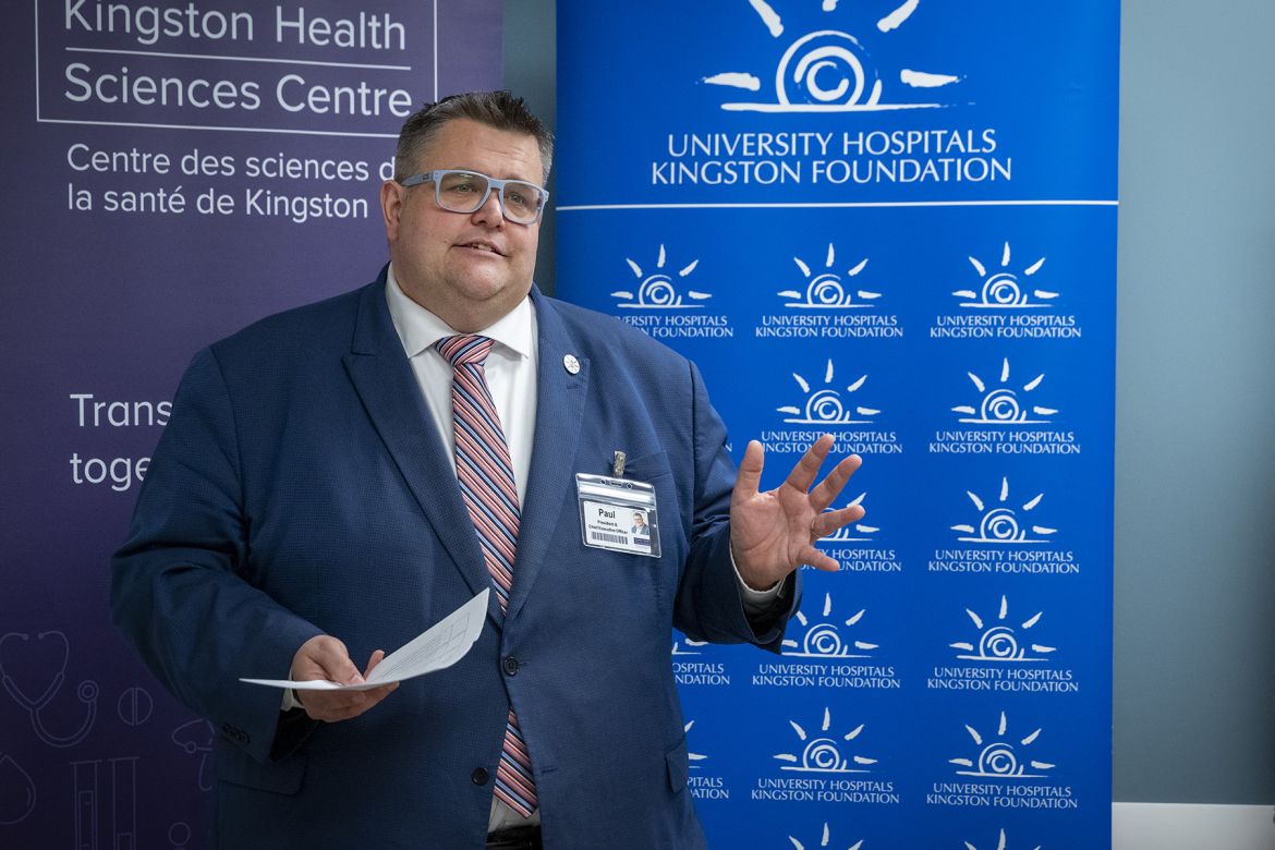 Paul McIntyre Royston, President and CEO, UHKF