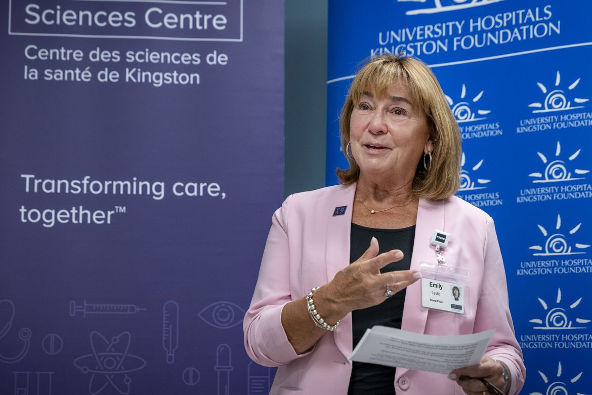 Emily Leslie, Chair, KHSC Board of Directors