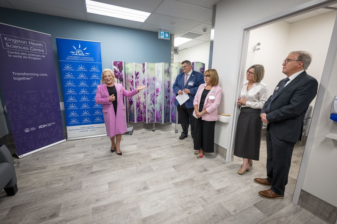 Speakers presenting at the MRI opening event
