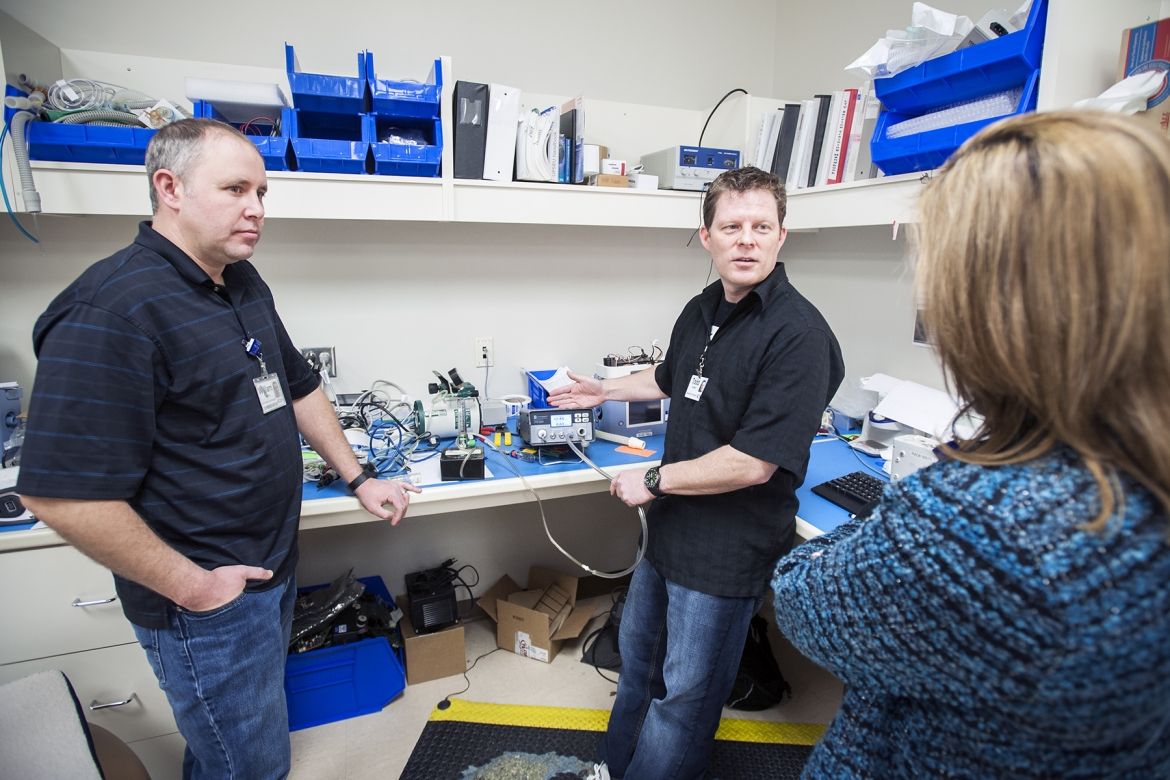 KGH’s Ventilator Equipment Pool on Gardiners Road will be providing the new device to patients across the province.