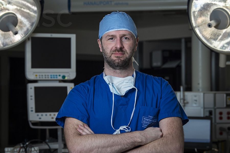 Cardiac Surgeon Dr. Gianluigi Bisleri recently joined KHSC after relocating from Italy