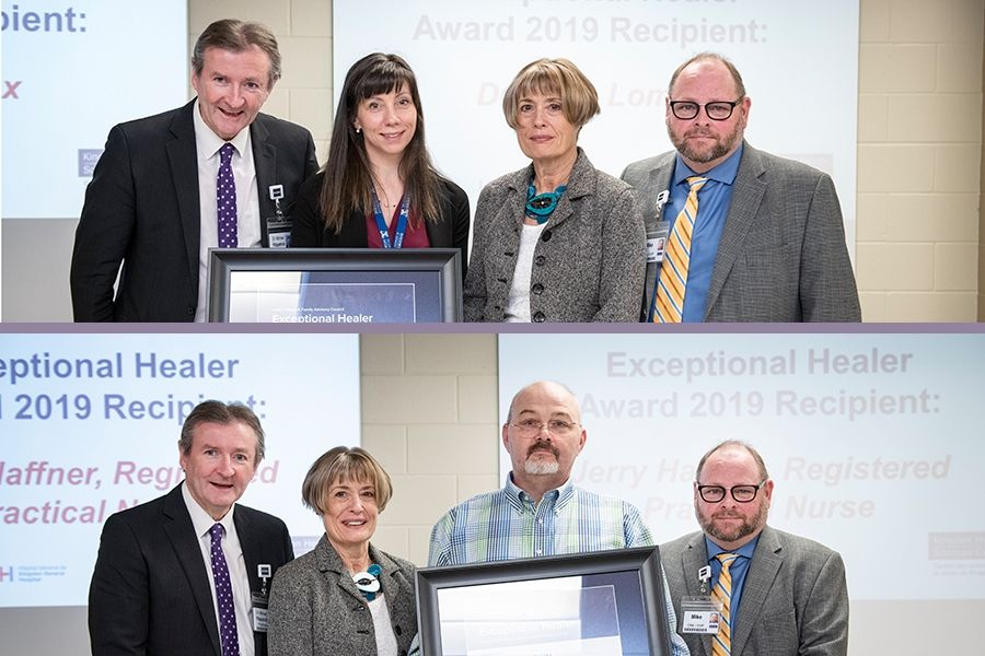 picture of exceptional healer award winners