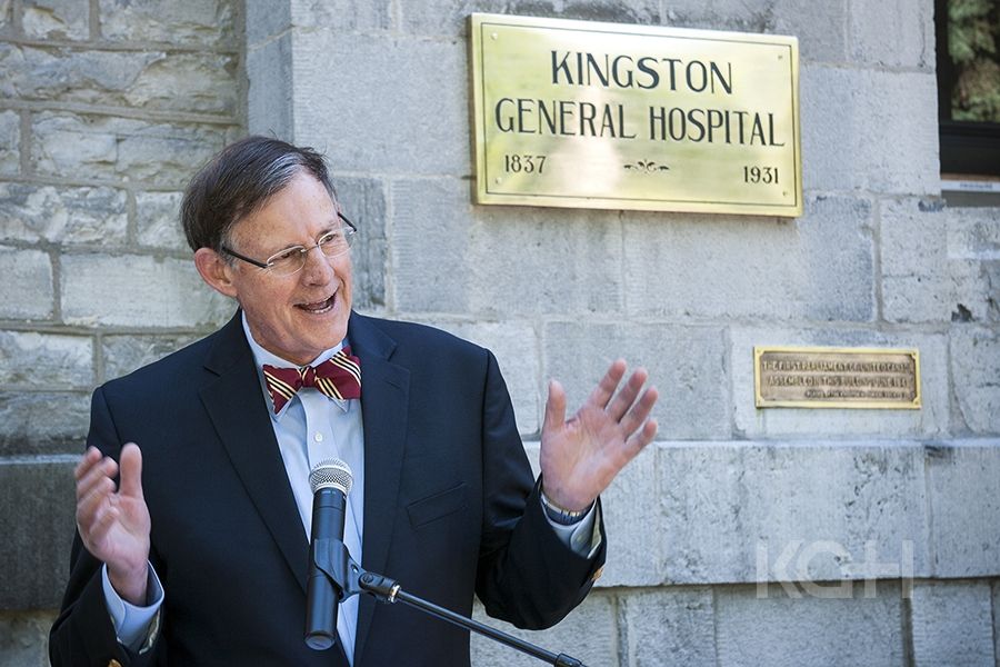 KGH Board Chair Scott Carson speaks about our hospital's role in the foundation of our nation