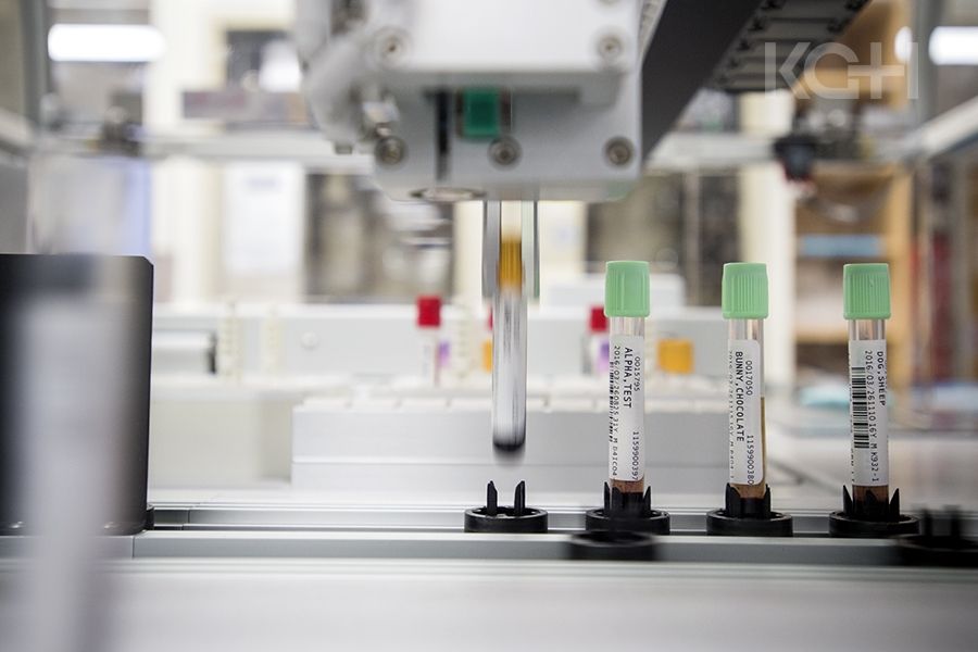 KGH's new technology and automated systems, including our Automated Chemistry Track, impressed our peer assessors from IQMH