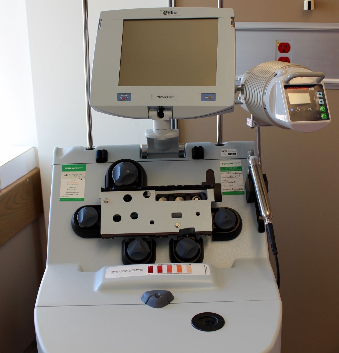 Apheresis machine