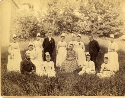 early staff photo