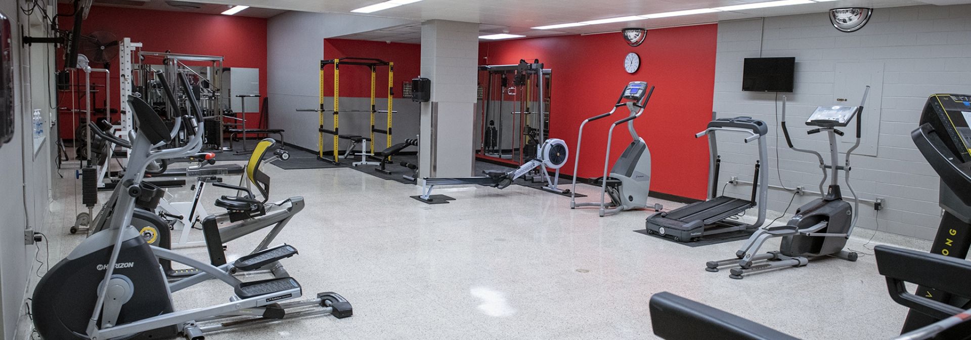 HDH Staff Fitness Centre. HDH site staff gym.