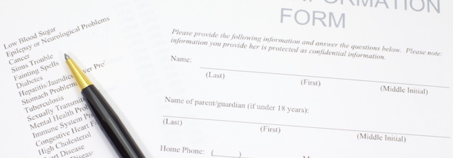 Patient form