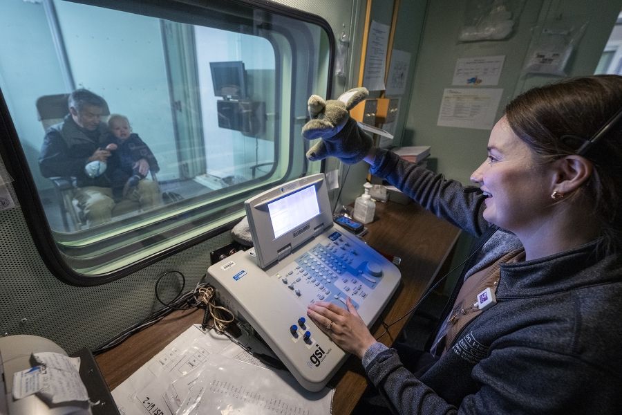 pediatric hearing test