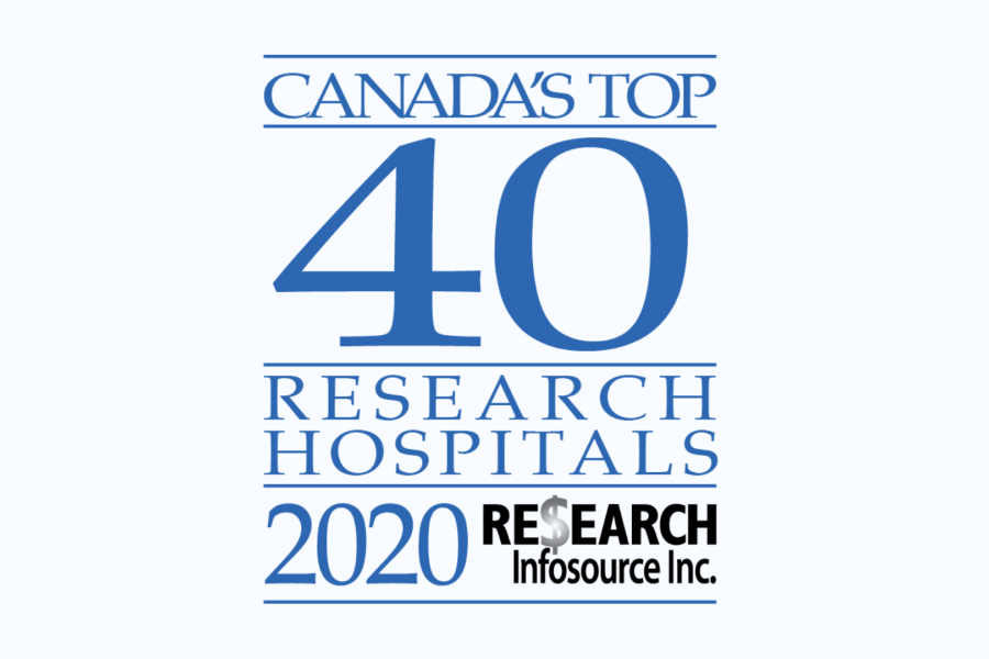 Top 40 Research Hospitals 2020 Logo