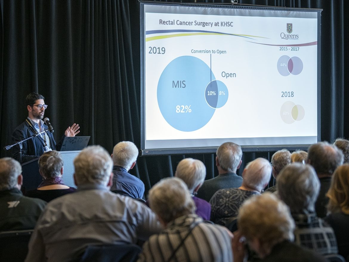 MM2_9358_0.jpg A presentation at the 2020 Colorectal Cancer Education Day