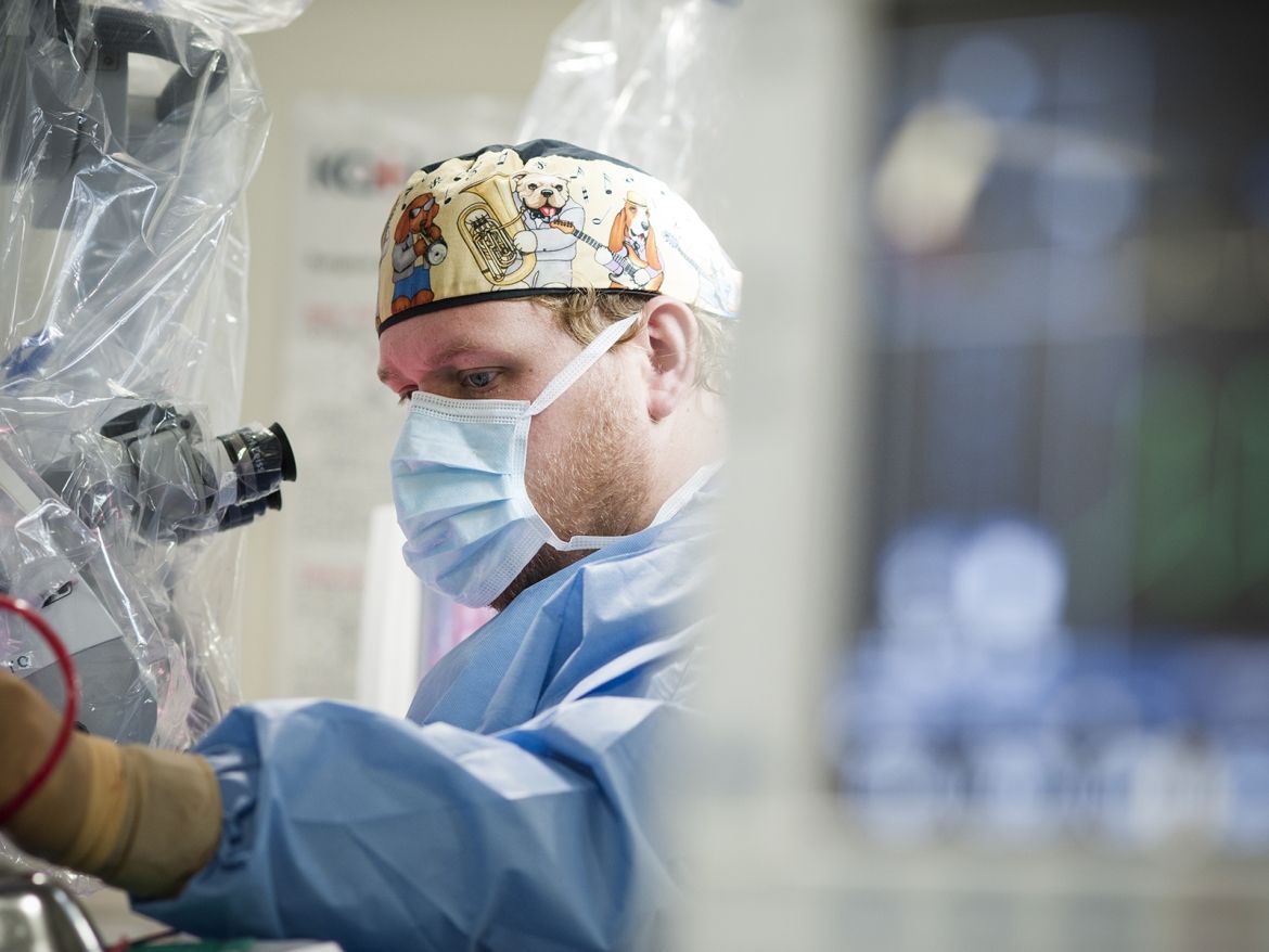 Neurosurgeon Dr. DJ Cook has been named to this year's list of Canada's Top 40 Under 40