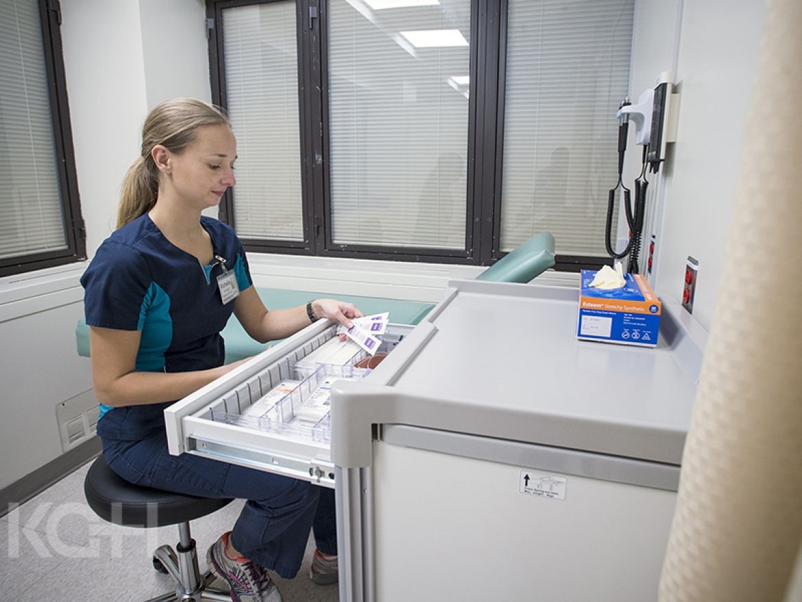 non-urgent care rapid assesment zone