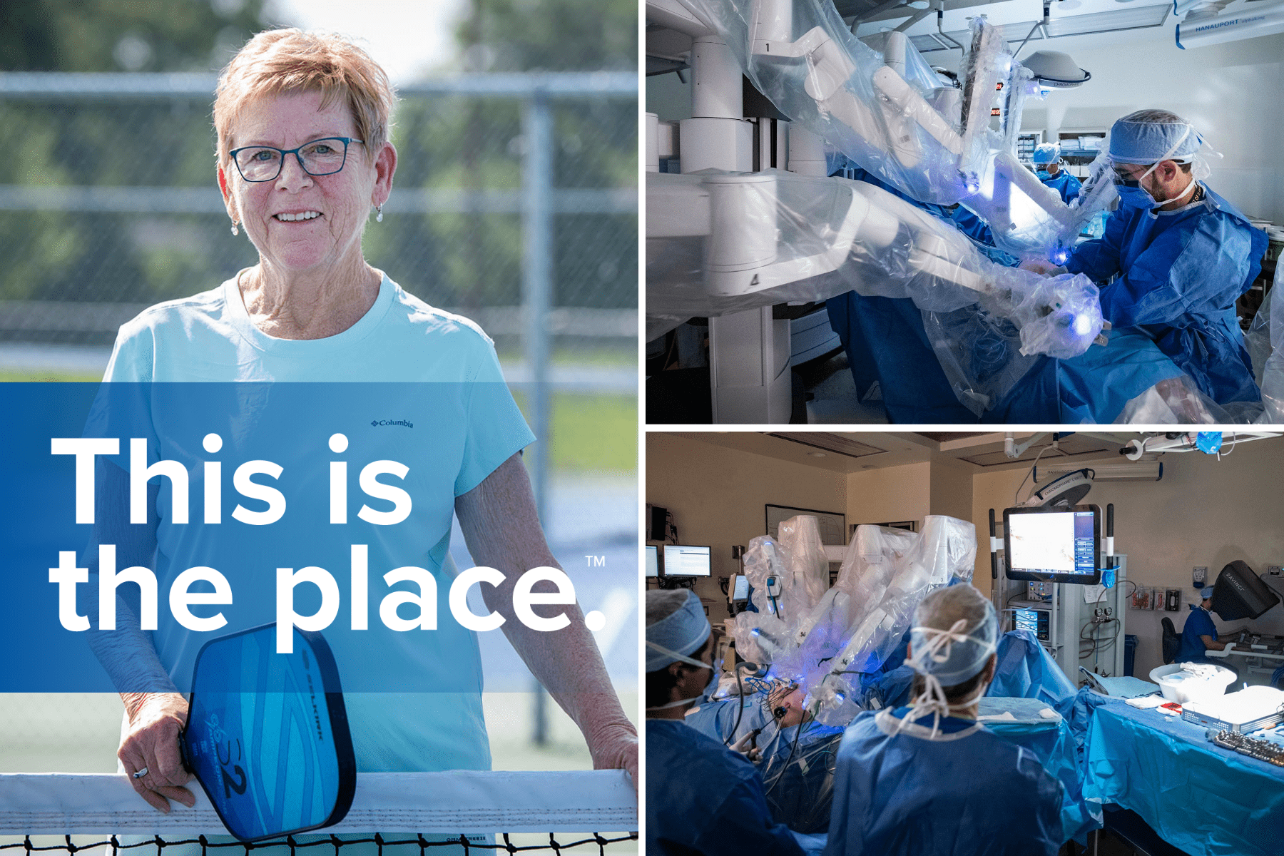 Cathy Rows robotic-assisted surgery