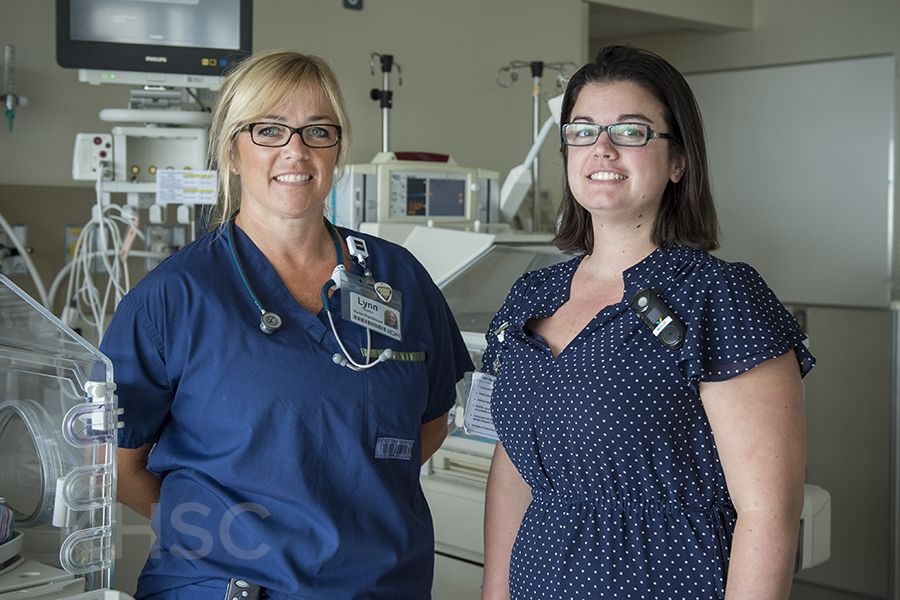 KHSC nurses Lynn Newton (L) and Danica Hamilton (R) named to special CNA top 150 list