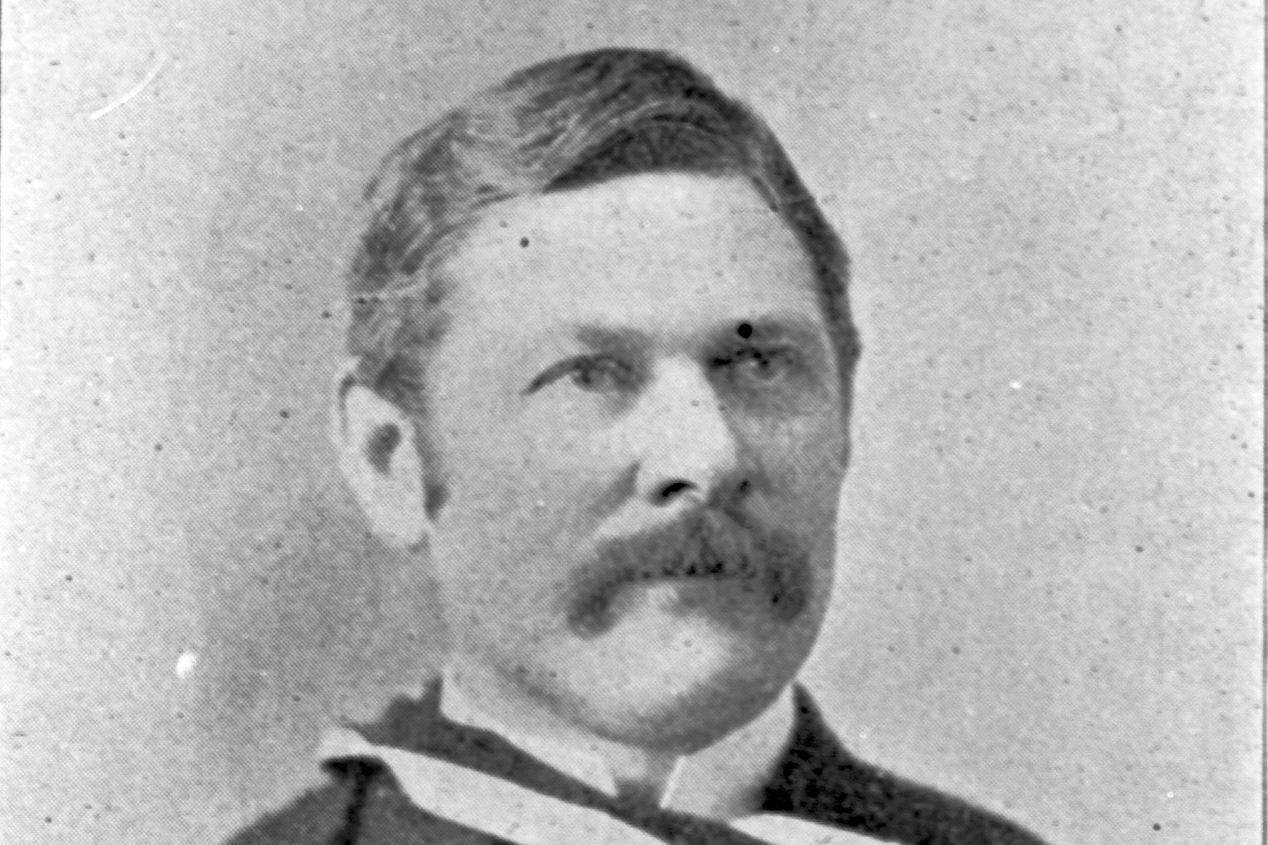 A proponent of antisepsis, Dr. Kenneth N. Fenwick's contributions were instrumental in advancing surgical and medical training at Kingston General Hospital during the mid-late 19th century. (c.1896)