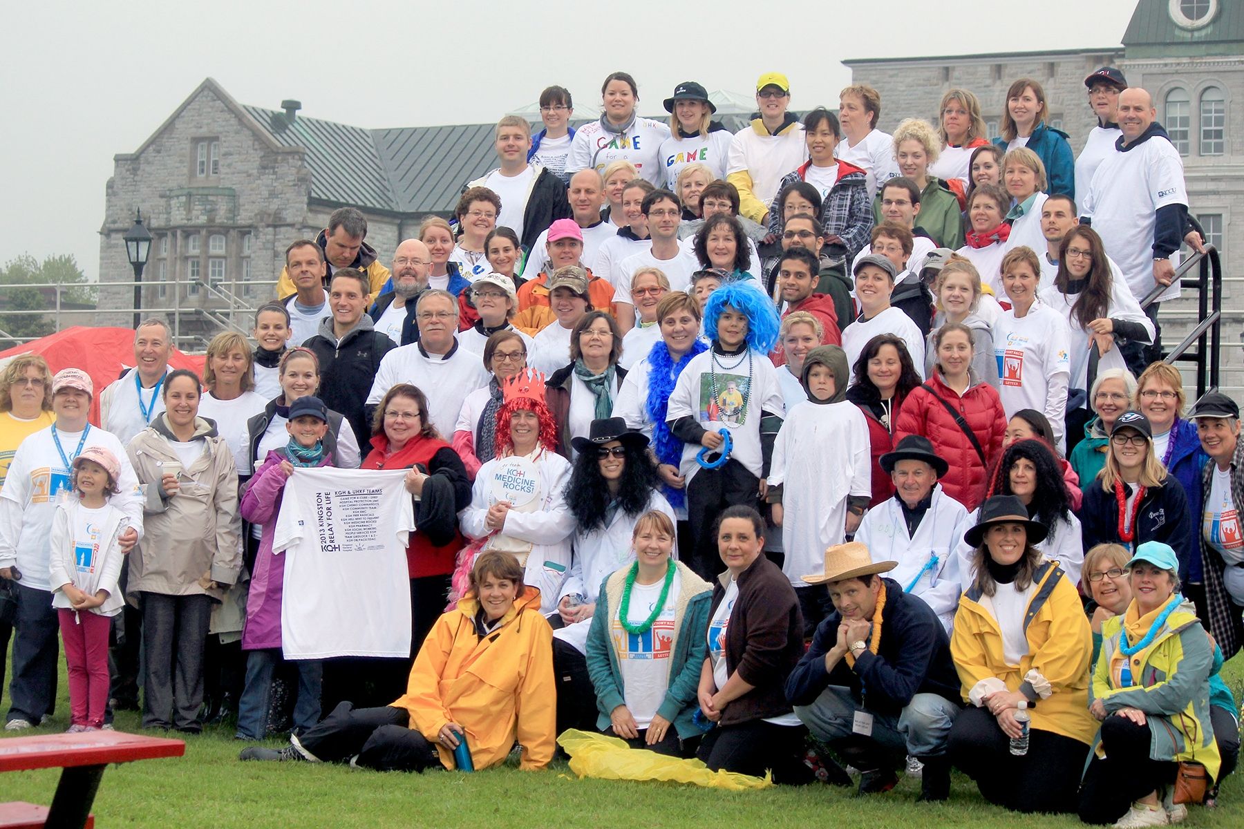 KGH group photo at Kingston Relay for Life
