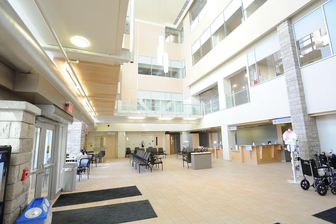 The Burr Lobby space is changing to support an increase in patient flow