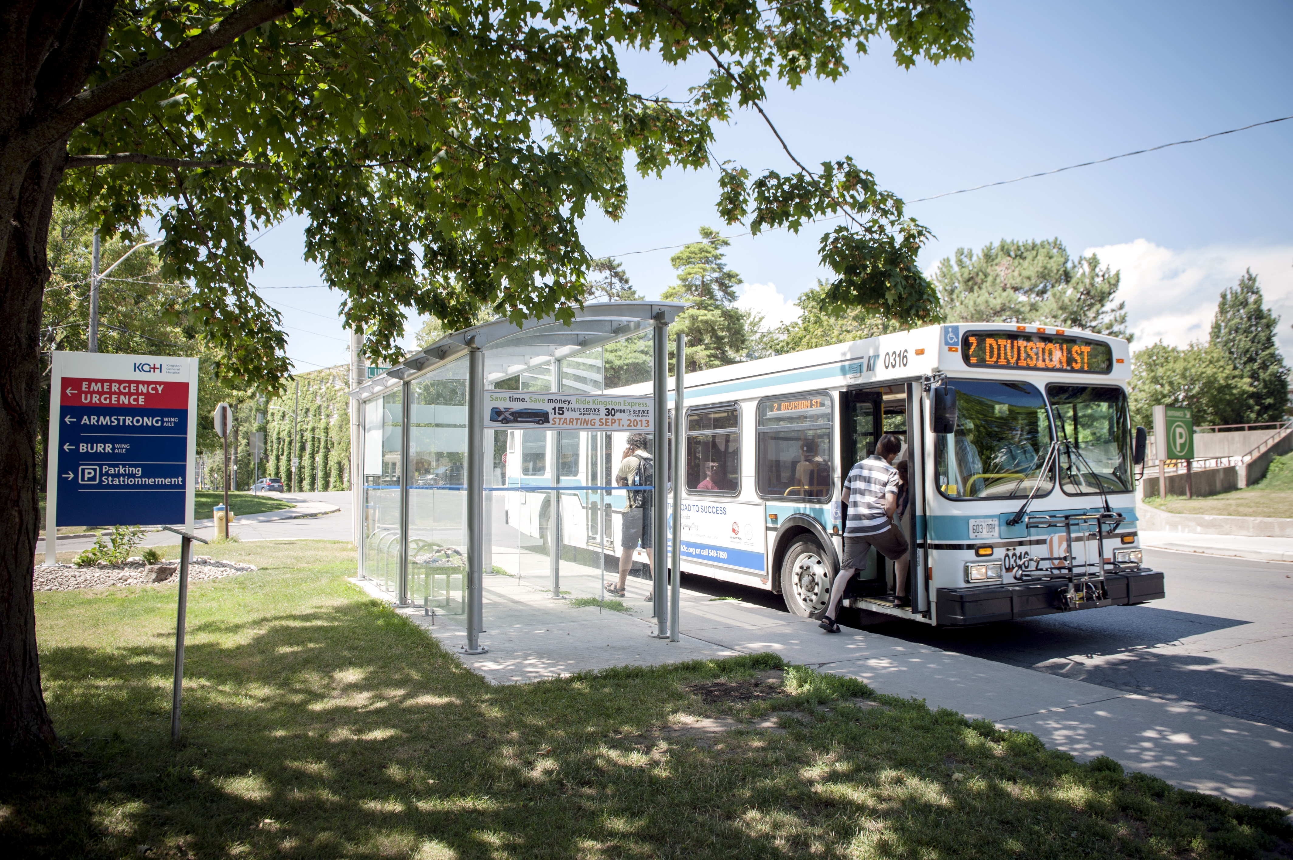 Climb on board: More buses than ever will soon be stopping in front of KGH