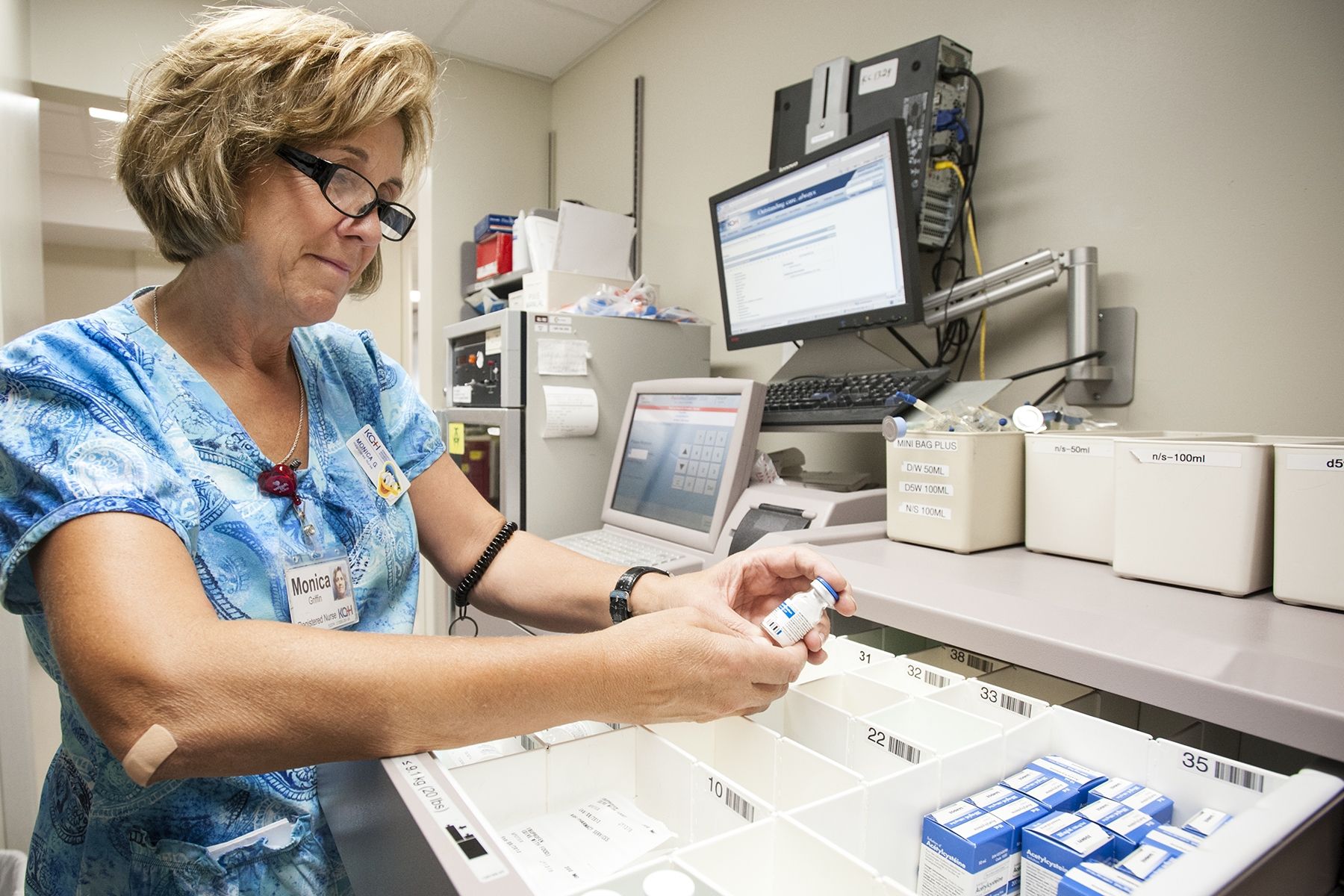 Automated drug dispensing cabinets to improve efficiency and security