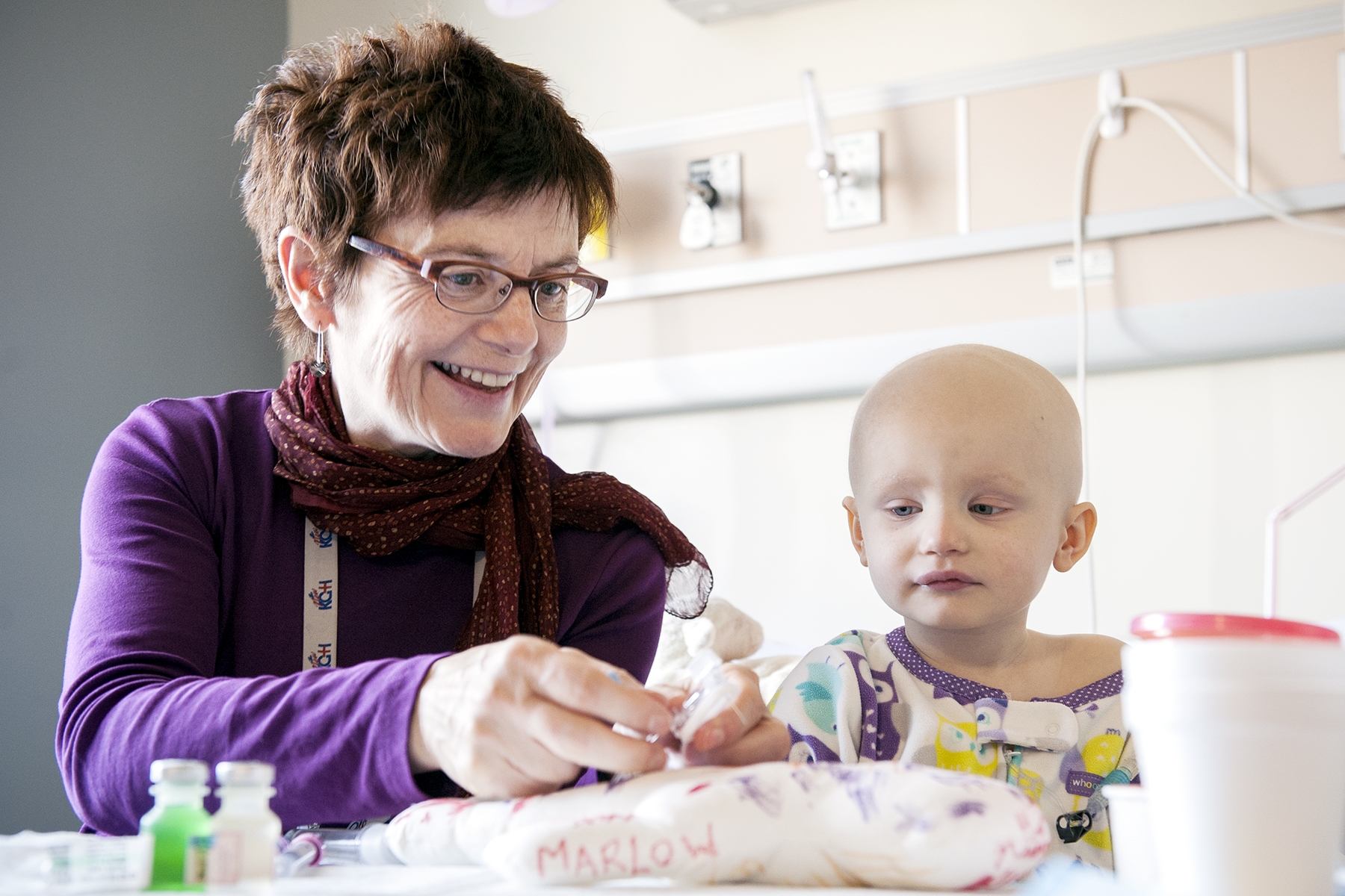 Child Life Specialists help young patients understand their care plan