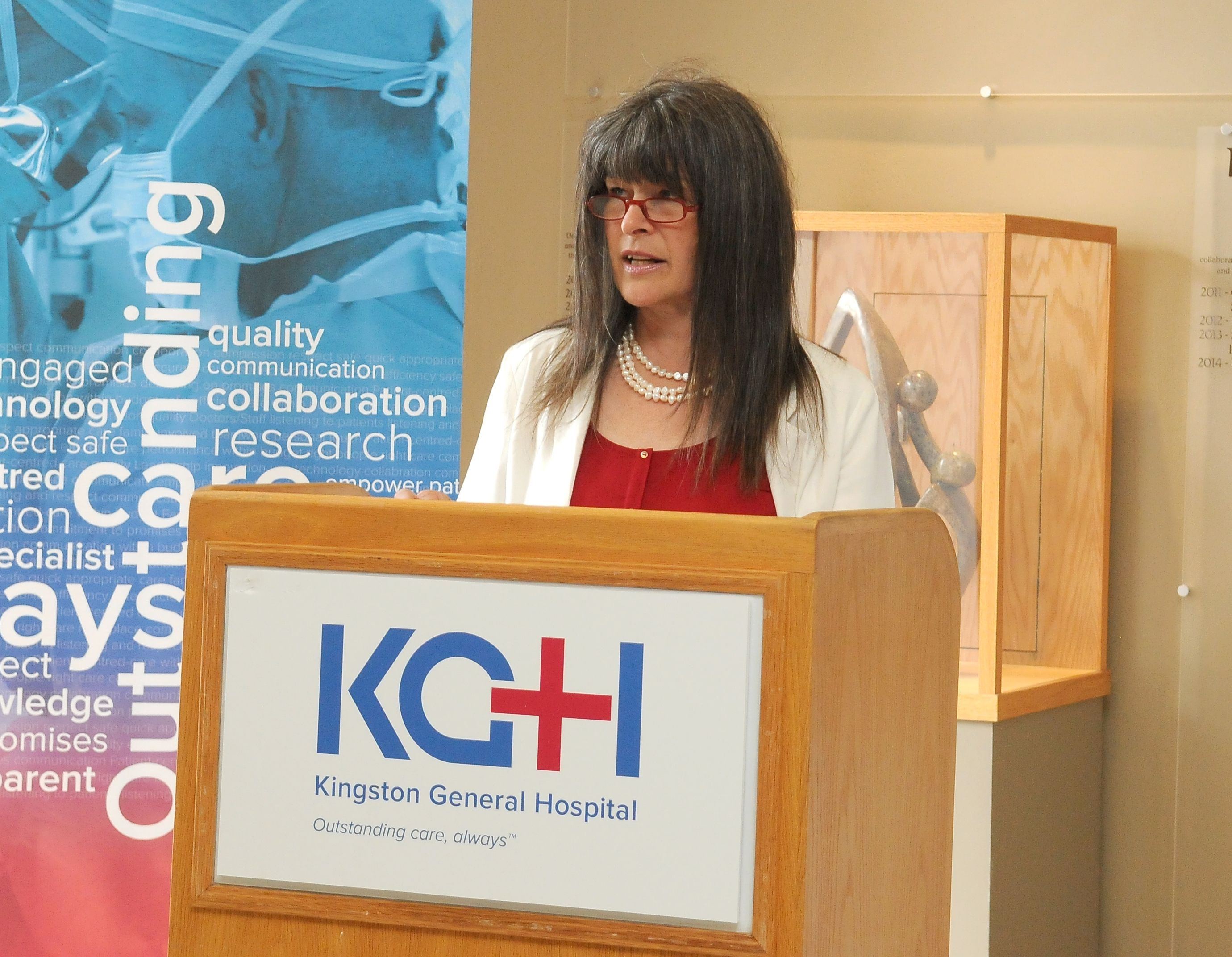 Kingston and the Islands MPP Sopie Kiwala announces health infrastructure renewal funding for KGH. 