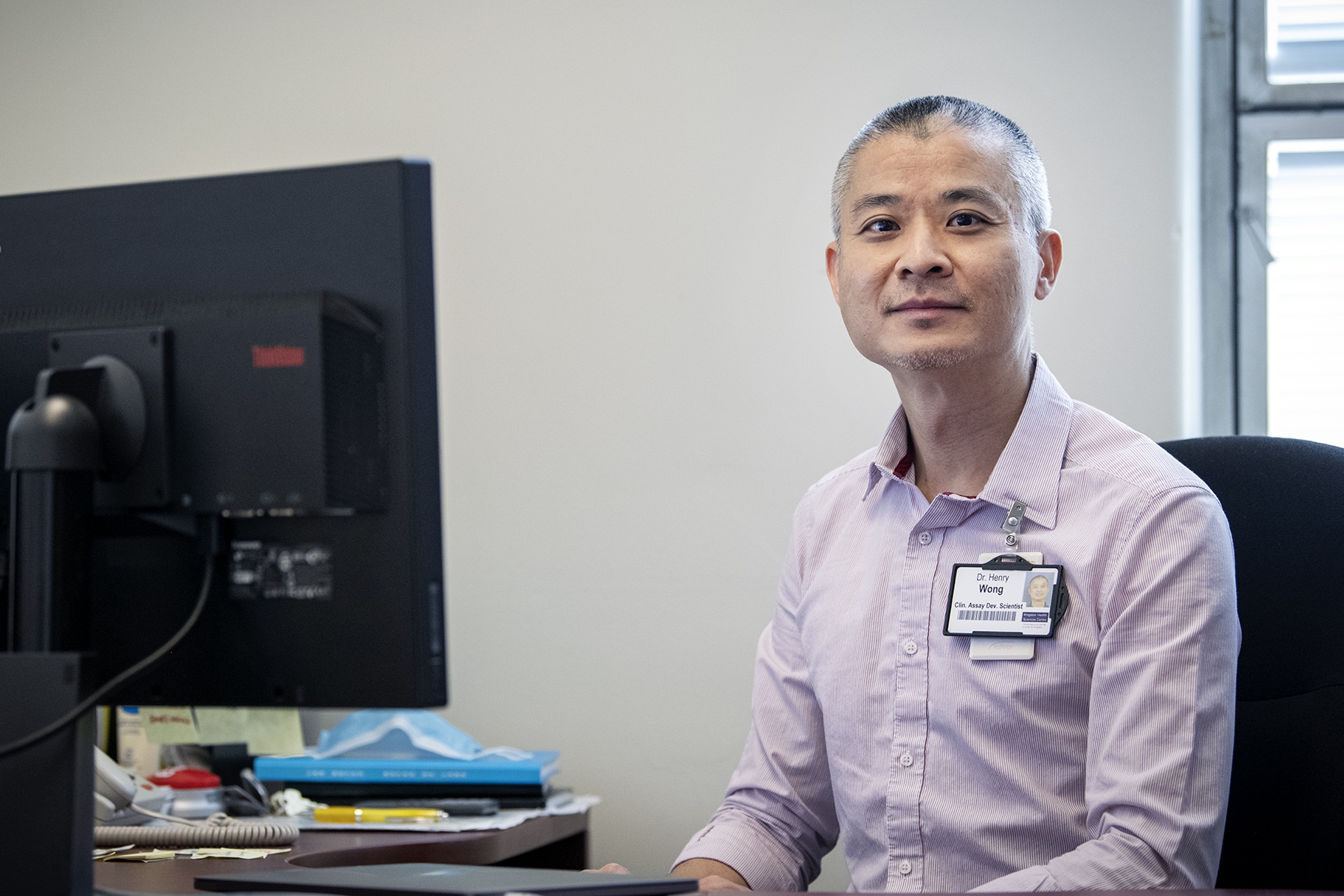 Dr. Henry Wong, Clinical Assay Development Scientist