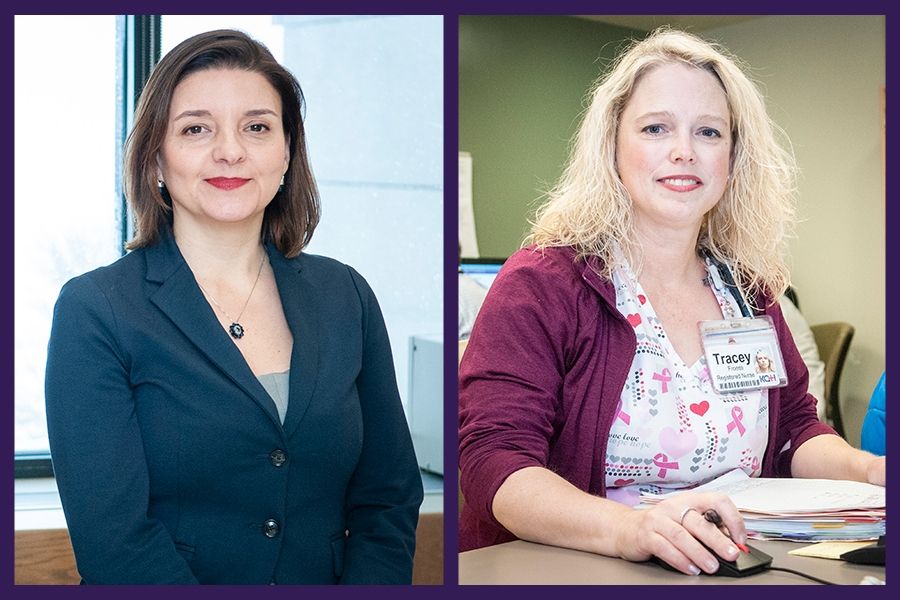 Dr. Maria del Pilar Vélez and nurse Tracey Froess have been named the winners of the 2018 Exceptional Healer Award