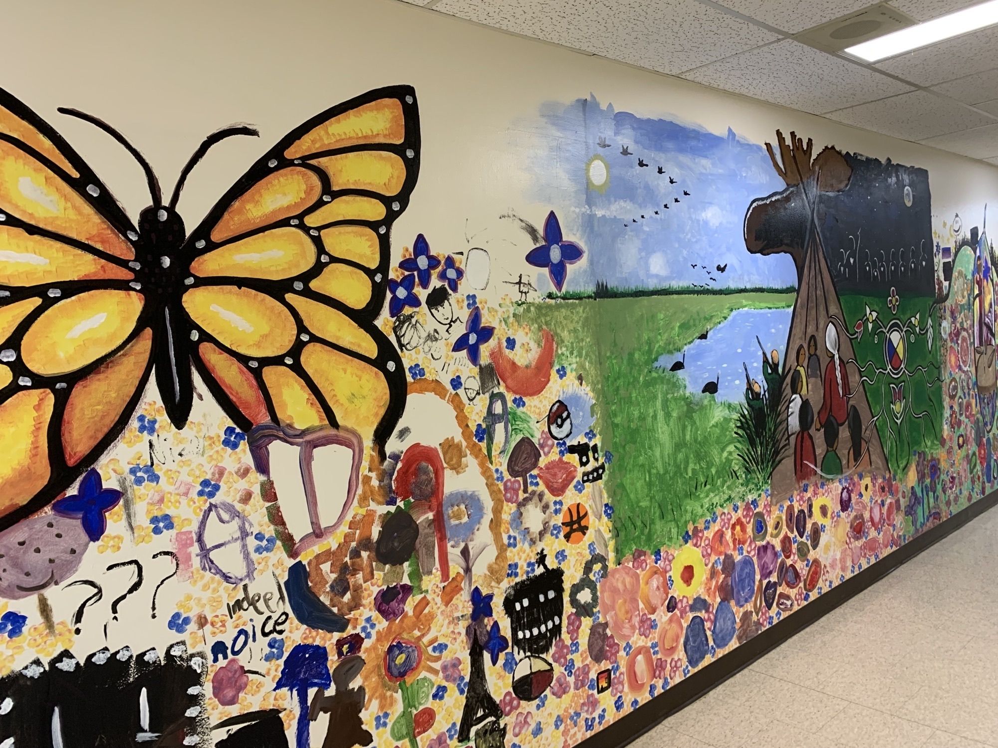 school mural