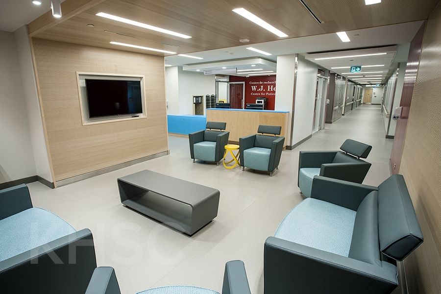 The Centre is a 10,000 square-foot space bringing together patients and researchers
