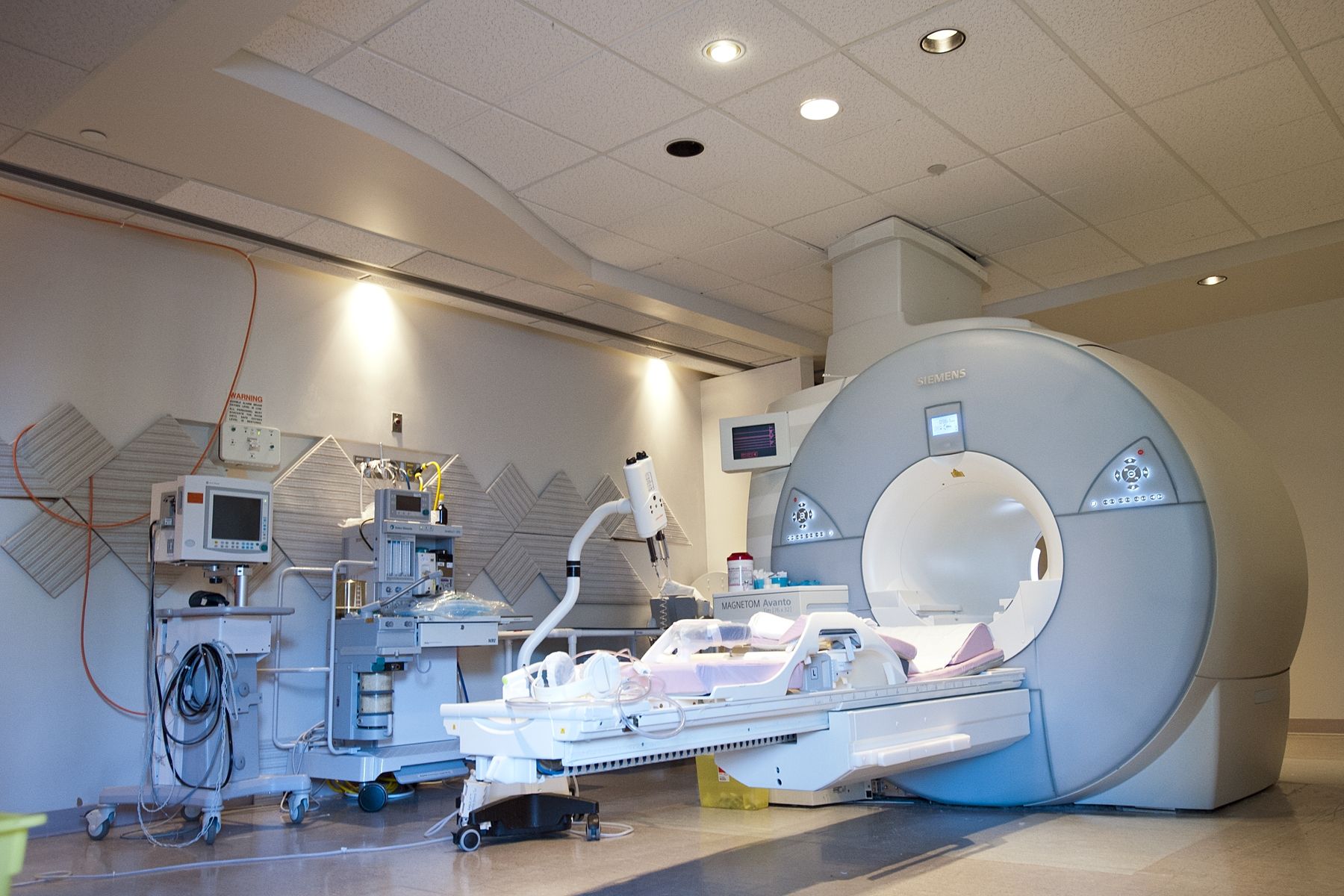 The current MRI scanner at the KGH site