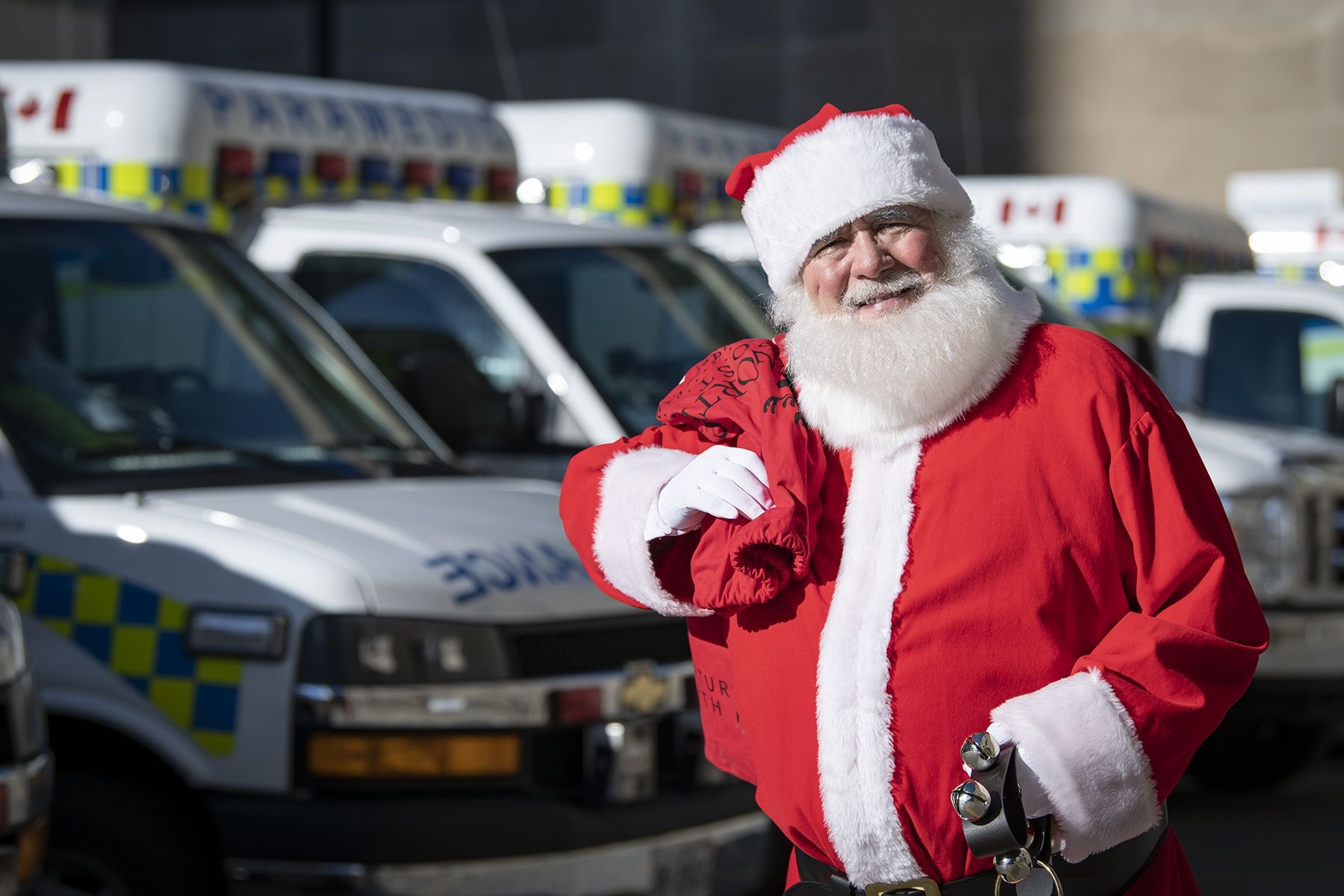 Santa makes a recent visit to our KGH site