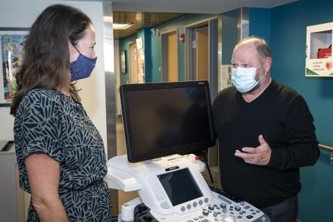 Ultrasound unit delivered to street health